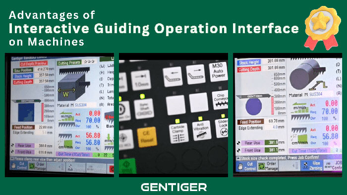 Advantages of Interactive Guiding Operation Interface for Machines